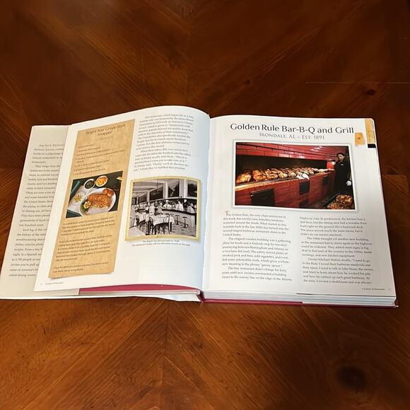 A Century of Restaurants Hardcover Book Recipes History Pictures - Picture 5 of 6